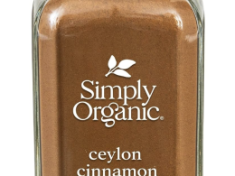 Simply Organic Ceylon Ground Cinnamon, 2.08 Ounce, Non-GMO Organic Cinnamon Powder